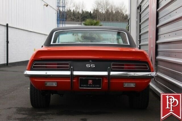 1969 Orange Chevrolet Camaro Coupe