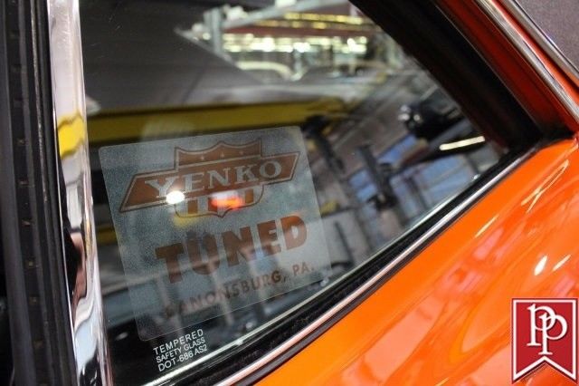 1969 Orange Chevrolet Camaro Coupe