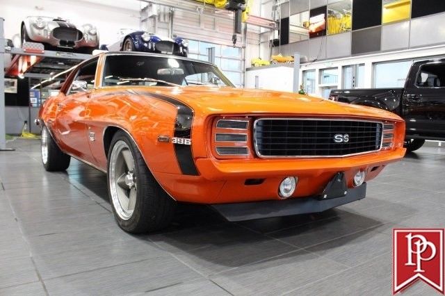 1969 Orange Chevrolet Camaro Coupe