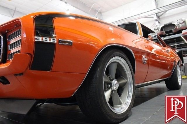 1969 Orange Chevrolet Camaro Coupe