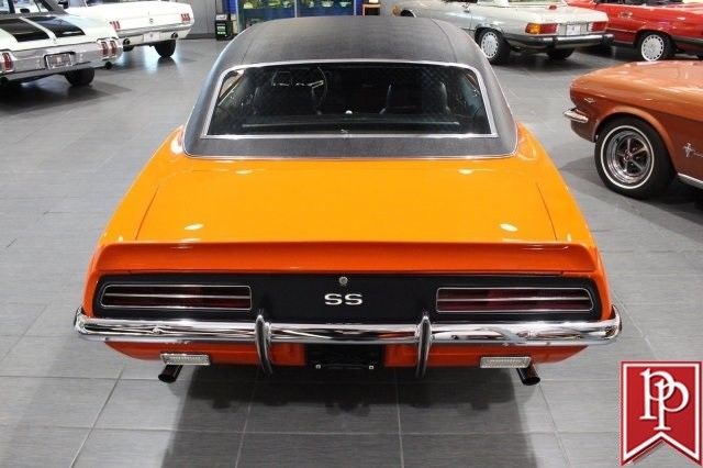 1969 Orange Chevrolet Camaro Coupe
