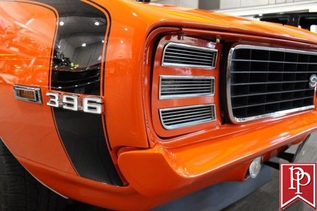 1969 Orange Chevrolet Camaro Coupe