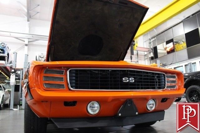 1969 Orange Chevrolet Camaro Coupe
