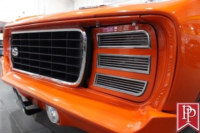 1969 Orange Chevrolet Camaro Coupe