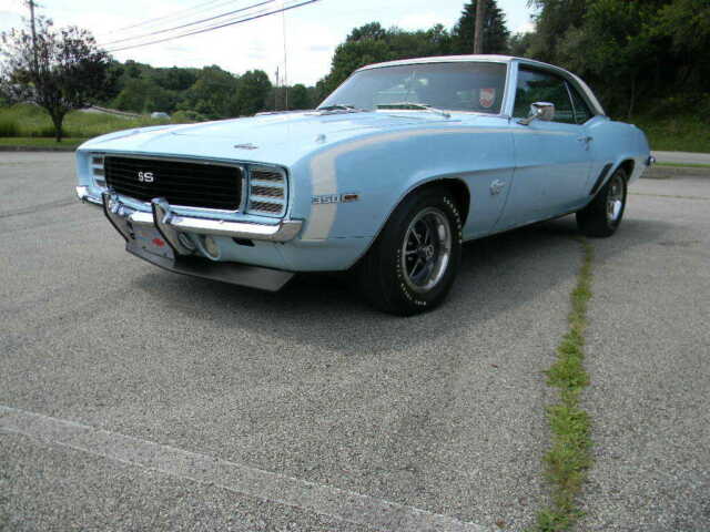 1969 Blue Chevrolet Camaro Coupe