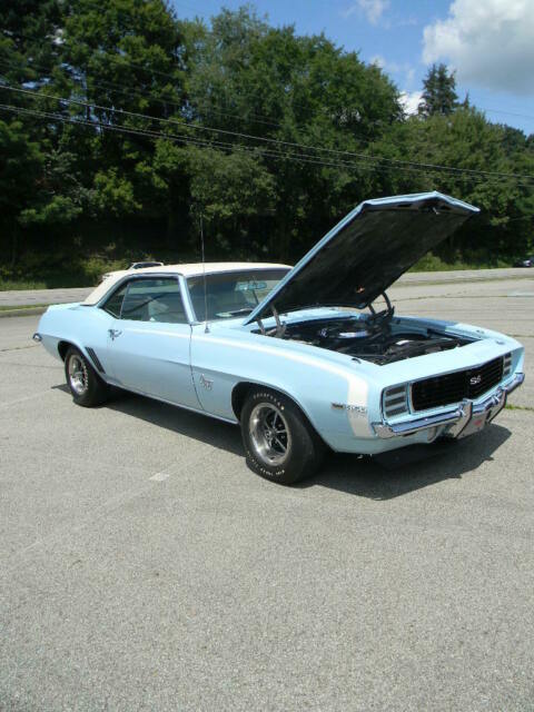 1969 Blue Chevrolet Camaro Coupe