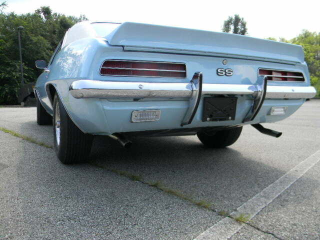 1969 Blue Chevrolet Camaro Coupe