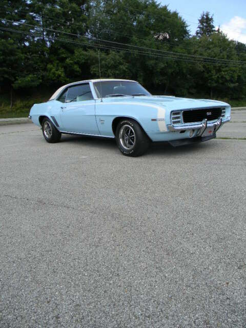 1969 Blue Chevrolet Camaro Coupe