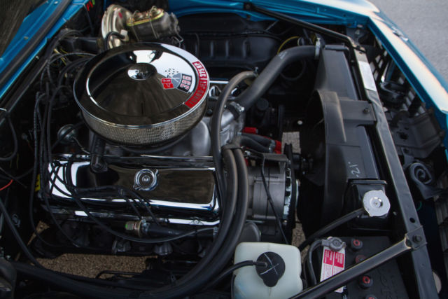 1969 Blue Chevrolet Camaro Coupe