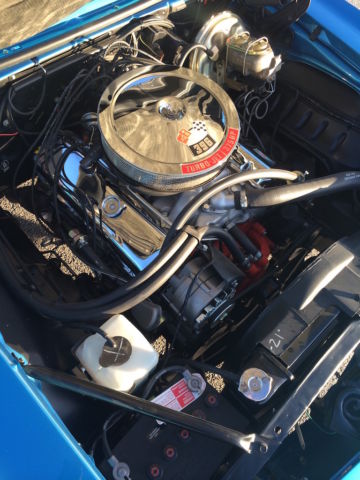 1969 Blue Chevrolet Camaro Coupe