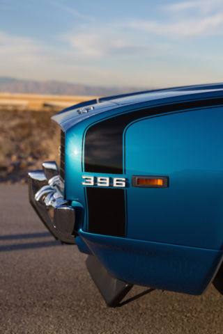 1969 Blue Chevrolet Camaro Coupe