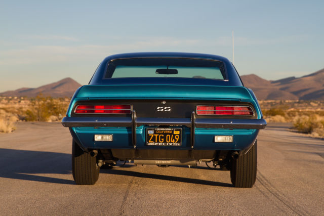 1969 Blue Chevrolet Camaro Coupe