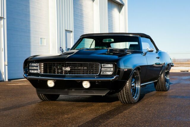 1969 Black Chevrolet Camaro Convertible