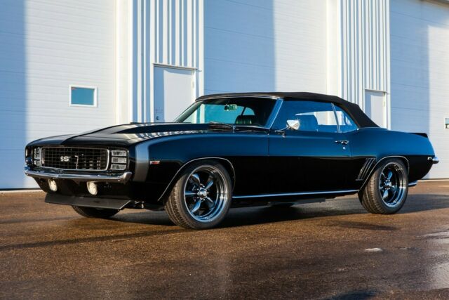 1969 Black Chevrolet Camaro Convertible
