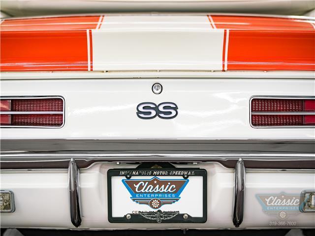 1969 White Chevrolet Camaro Convertible