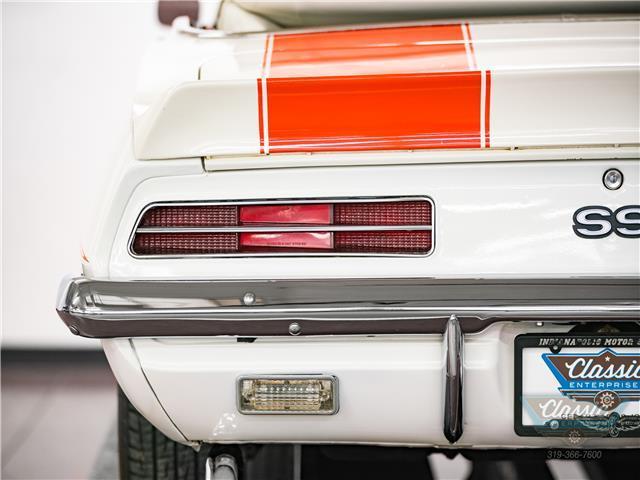 1969 White Chevrolet Camaro Convertible