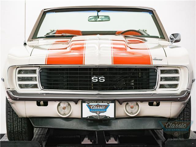 1969 White Chevrolet Camaro Convertible