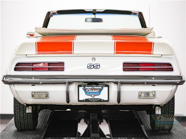 1969 White Chevrolet Camaro Convertible