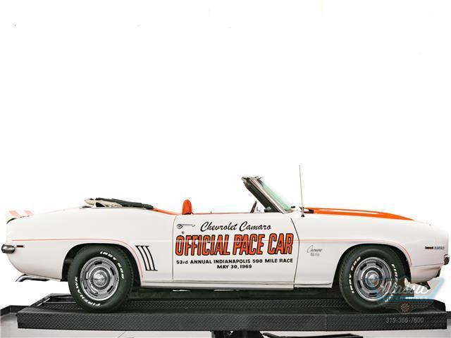 1969 White Chevrolet Camaro Convertible