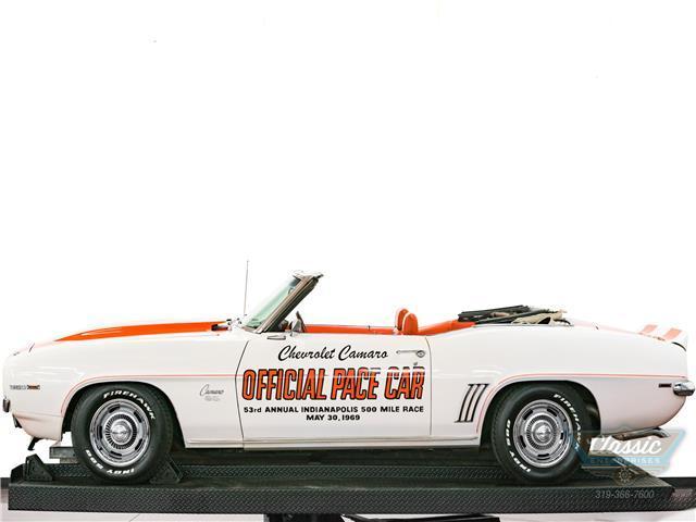 1969 White Chevrolet Camaro Convertible