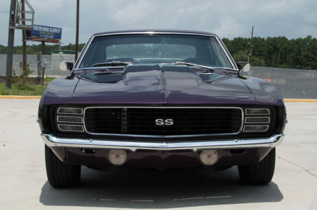 1969 Purple Chevrolet Camaro Coupe