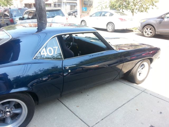 1969 Dark Ming Blue Metallic/Galaxy Silver Chevrolet Camaro Coupe