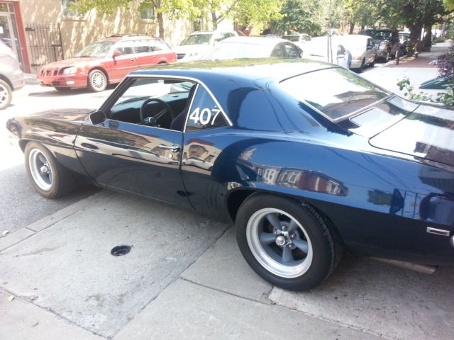 1969 Dark Ming Blue Metallic/Galaxy Silver Chevrolet Camaro Coupe