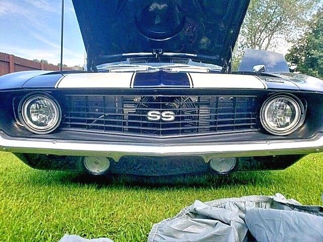 1969 Blue Chevrolet Camaro Coupe