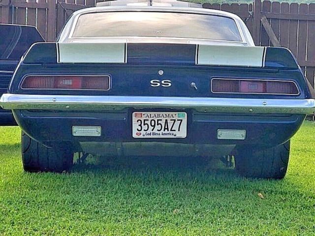 1969 Blue Chevrolet Camaro Coupe