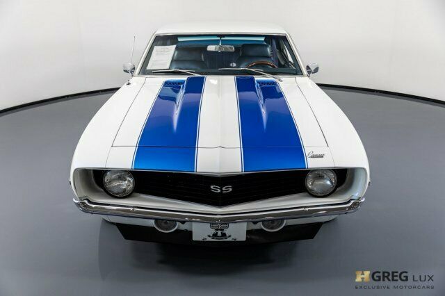 1969 White Chevrolet Camaro --