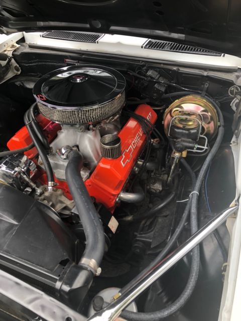 1969 White Chevrolet Camaro