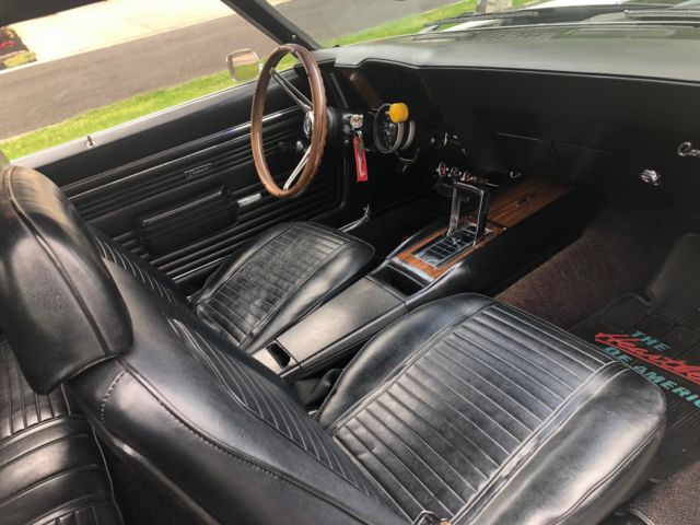 1969 White Chevrolet Camaro