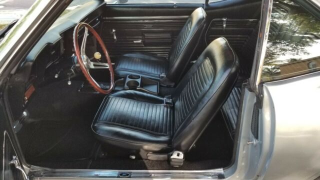 1969 Silver Chevrolet Camaro Coupe