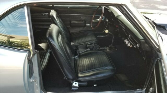 1969 Silver Chevrolet Camaro Coupe