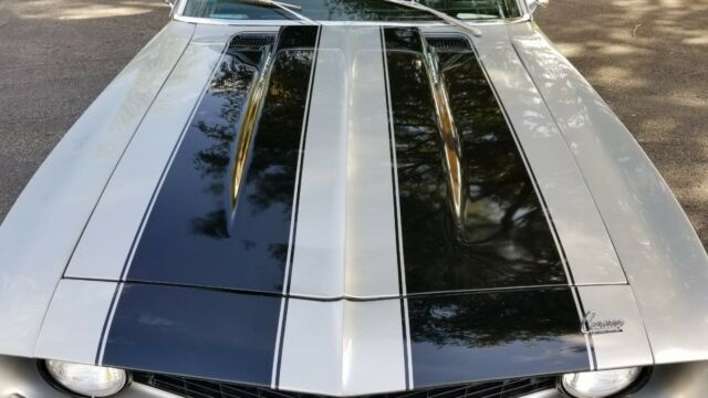 1969 Silver Chevrolet Camaro Coupe