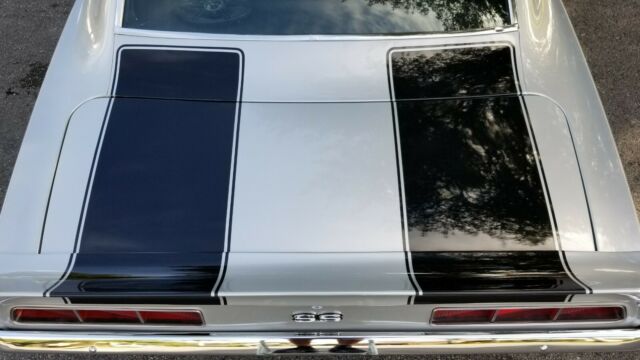 1969 Silver Chevrolet Camaro Coupe