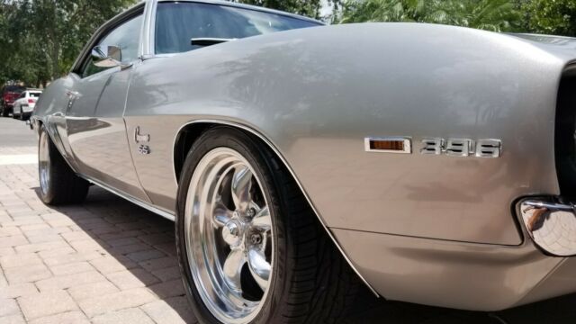 1969 Silver Chevrolet Camaro Coupe