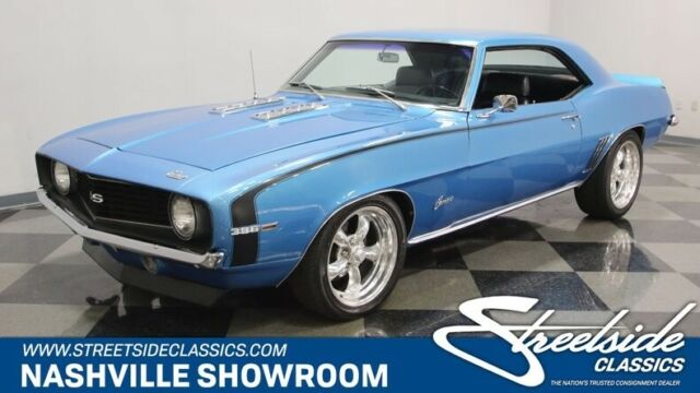 1969 Blue Chevrolet Camaro Coupe