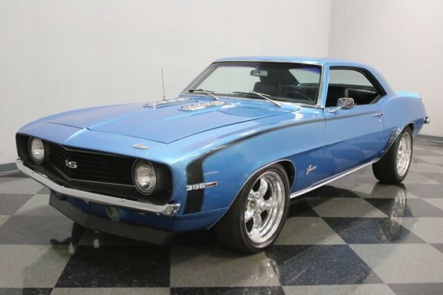 1969 Blue Chevrolet Camaro Coupe