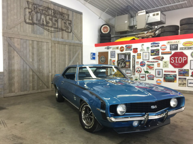 1969 LeMans Blue Chevrolet Camaro Coupe