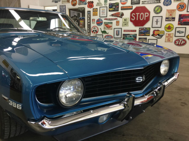 1969 LeMans Blue Chevrolet Camaro Coupe