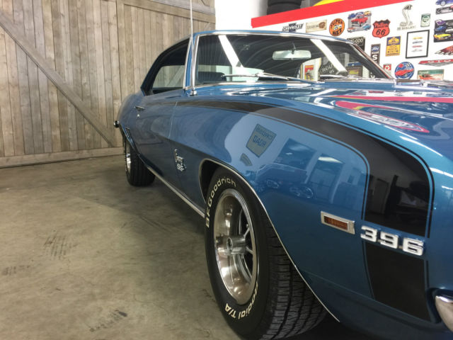 1969 LeMans Blue Chevrolet Camaro Coupe
