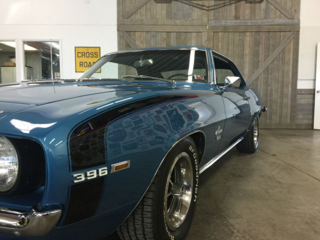 1969 LeMans Blue Chevrolet Camaro Coupe
