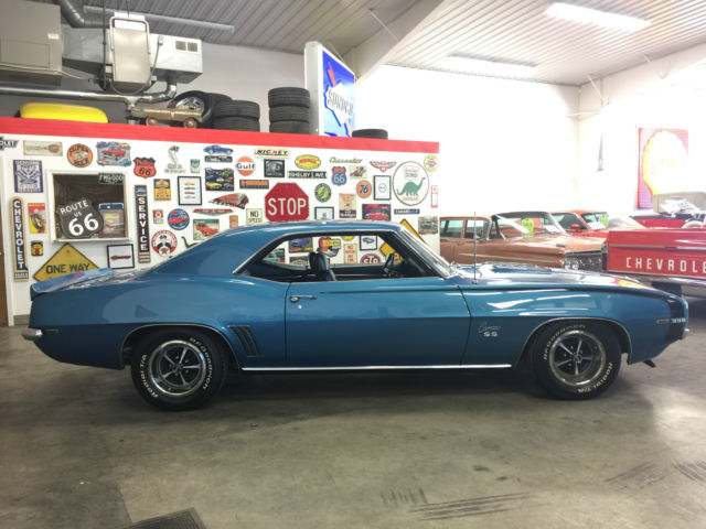 1969 LeMans Blue Chevrolet Camaro Coupe