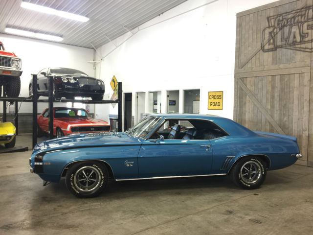 1969 LeMans Blue Chevrolet Camaro Coupe