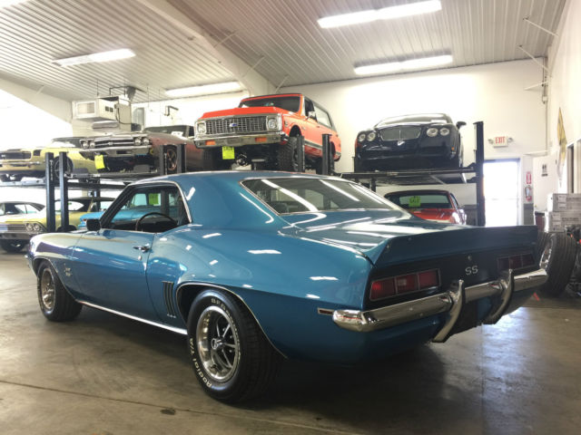 1969 LeMans Blue Chevrolet Camaro Coupe