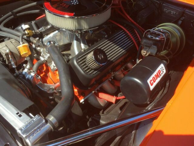 1969 Orange Chevrolet Camaro Coupe