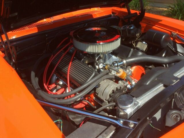 1969 Orange Chevrolet Camaro Coupe