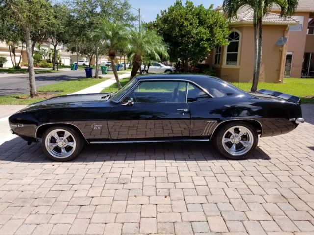 1969 Black Chevrolet Camaro Coupe