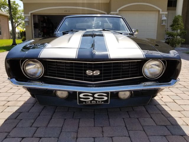 1969 Black Chevrolet Camaro Coupe